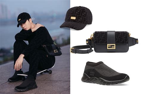 jackson wang fendi baguette|Fendi x Jackson Wang collection.